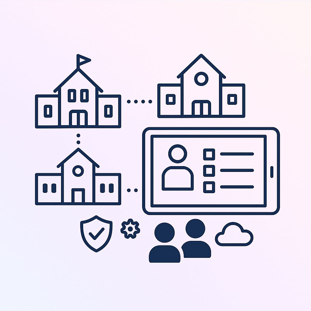 K-12 Multi-School Digital Platform (Dubai, 18 schools)